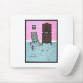 Grootmoeders kleine rokjes muismat (Met muis)