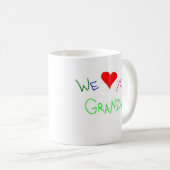 Grootmoeders liefde koffiemok (Voorkant rechts)