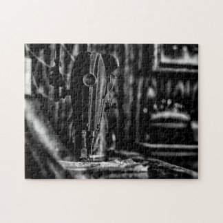Grootmoeders naaimachine puzzel legpuzzel
