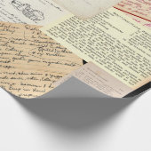 Grootmoeders  rappelpapier cadeaupapier (Hoek)