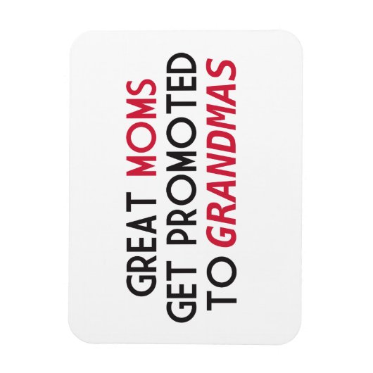 Grootmoeders worden gepromoot naar oma's magneet (Verticaal)