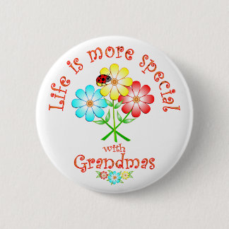 Grootmoeders zijn speciaal ronde button 5,7 cm