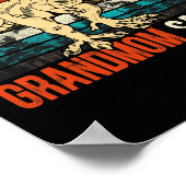 Grootmoedersaurus T Rex Dinosaur Grootmoeder Sauru Poster (Hoek)