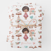 Grootmoefpapiervaten met drie vellen (In situ)