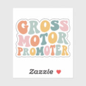 Grootmotorische promotor pediatrische fysiotherapi sticker (Vel)