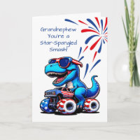 Grootneef 4th of July Dinosaur T-Rex Truck