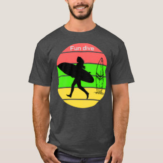 Grootoogtoneelduik t 1 t-shirt