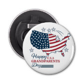 Grootouderdag 2025 USA Vector Button Flesopener (Voorkant)