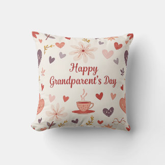 Grootouderdag Bloemenkussen Kussen