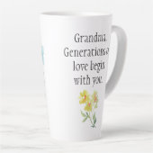 Grootouderdag Latte Mok (Rechterhoek)