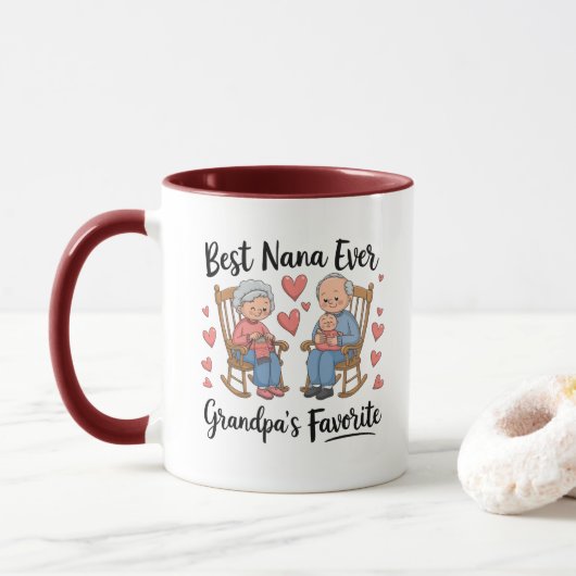 Grootouderdag Mok (Met donut)