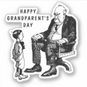 Grootouderdag Sticker (Voorkant)