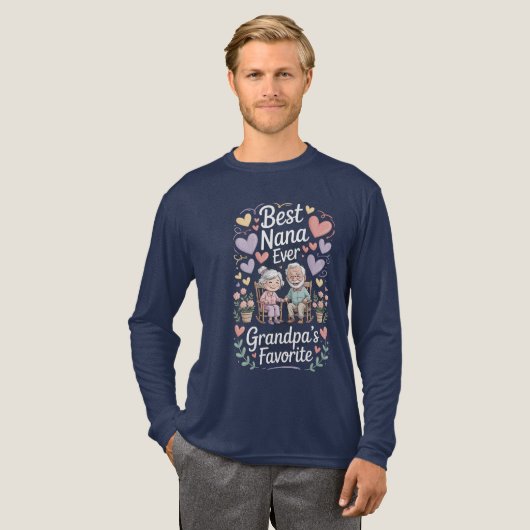 Grootouderdag Tri-Blend Shirt (Voorkant)