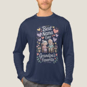 Grootouderdag Tri-Blend Shirt (Voorkant volledig)