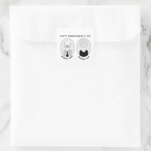 Grootouderdag Vierkante Sticker