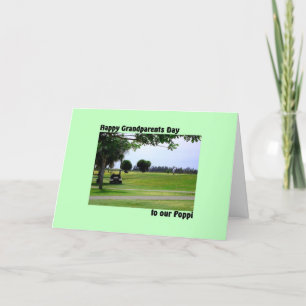 Grootouderdag voor Poppi met Golf Scene Kaart