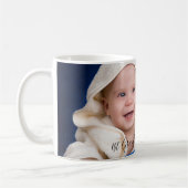 Grootouders baby aangepaste foto 1e kleinkind koffiemok (Links)