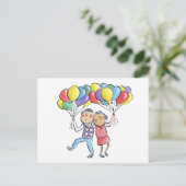 Grootouders Briefkaart (Staand voorkant)