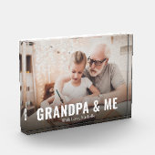 Grootouders citeren opa eenvoudige foto (Links)