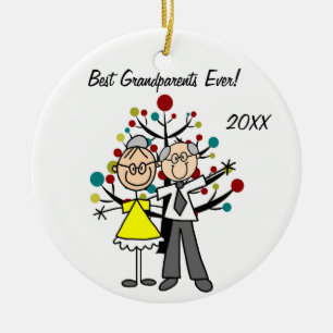 Grootouders Custom Holiday Ornament