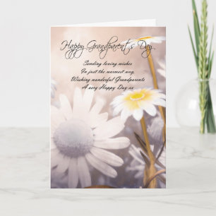 Grootouders Dag Kaart - Daisies