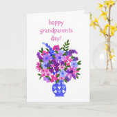 Grootouders Dag Kaart - Flower Power (Gele Bloem)