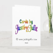 Grootouders Dag Kaart Roze Rosebud (Achterkant)