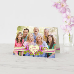 Grootouders Dag Liefde voor grootmoeder Foto Kaart