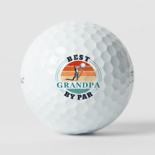 Grootouders Dag Retro Custom Opa Golfballen