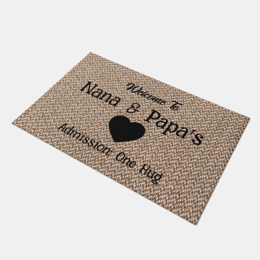 Grootouders Doormat Deurmat (Schuin)