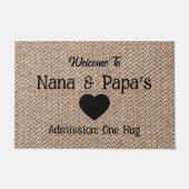 Grootouders Doormat Deurmat (Voorkant)