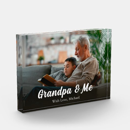 Grootouders Foto Opa Aangepaste offerte (Links)