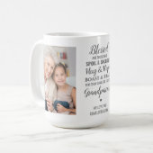 Grootouders gepersonaliseerd 2 Foto Koffiemok (Voorkant links)