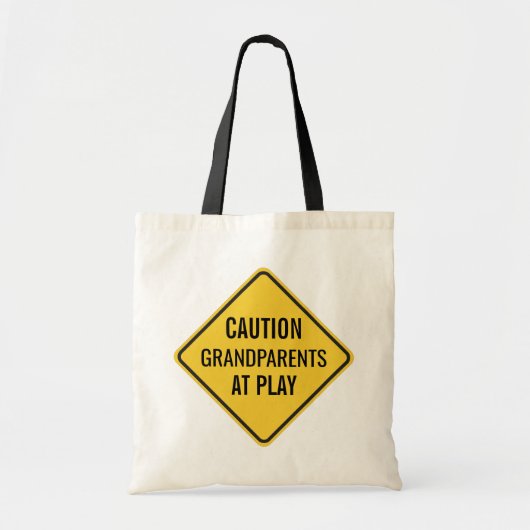 Grootouders in Play Funny Tote Bag (Voorkant)
