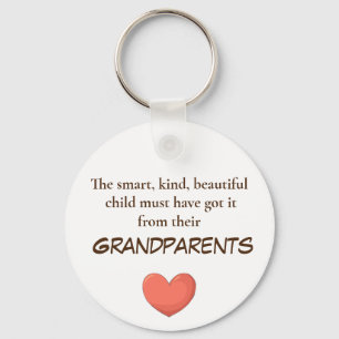Grootouders kinder sleutelhangers