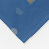 Grootouders kleinkinderen Gepersonaliseerd Fleece Deken (Hoek)