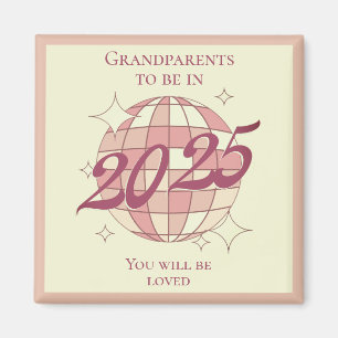 Grootouders om pasgeboren te zijn baby 2025 nieuwe magneet