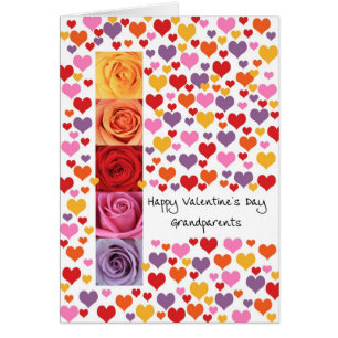 Grootouders Verkleurde Valentijnsdag