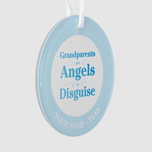 Grootouders zijn Angels in Disguise Ornament (voorkant)