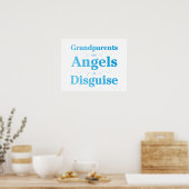 Grootouders zijn Angels in Disguise Poster (Keuken)