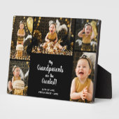 Grootouders zijn de grootste fotocollage fotoplaat (Zijkant)