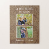 "Grootouders zijn Geweldige" Aangepaste puzzel Legpuzzel (Verticaal)