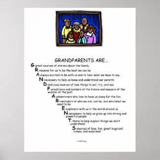 Grootouders zijn poster