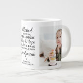 Grootouders zonder been Aangepast 2 Foto Extra Grote Beker (Voorkant rechts)