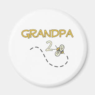 Grootpa 2 Bee Magneet