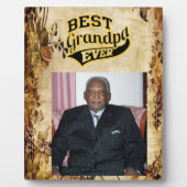 Grootpa personaliseren fotoplaat (Voorkant)