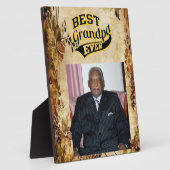 Grootpa personaliseren fotoplaat (Zijkant)