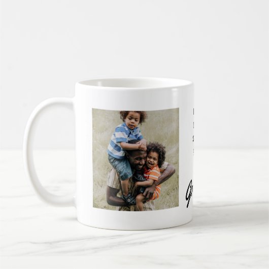 Grootpa Script Photo Vaderdag Koffiemok (Links)