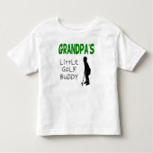Grootpa's kleine Golf Buddy T-shirts (Voorkant)