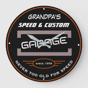 Grootpa's Speed and Custom Garage Grapny Old Sloga Grote Klok
